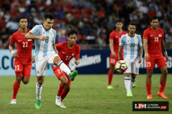 Amistoso Singapur vs Argentina 11
