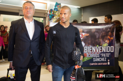 Carlos Sanchez presentado en Monterrey 1