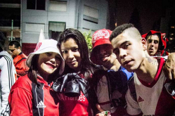 La fiesta de River en las calles - Copa Libertadores 2015 20