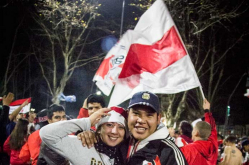 La fiesta de River en las calles - Copa Libertadores 2015 30