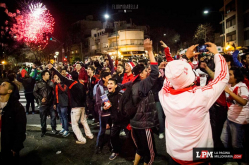 La fiesta de River en las calles - Copa Libertadores 2015 47