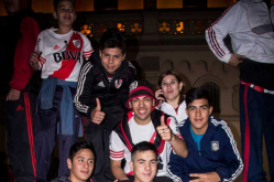 La fiesta de River en las calles - Copa Libertadores 2015 54