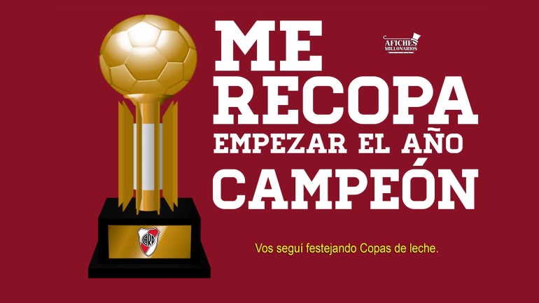 Afiches River campeón - Recopa Sudamericana 2015 15