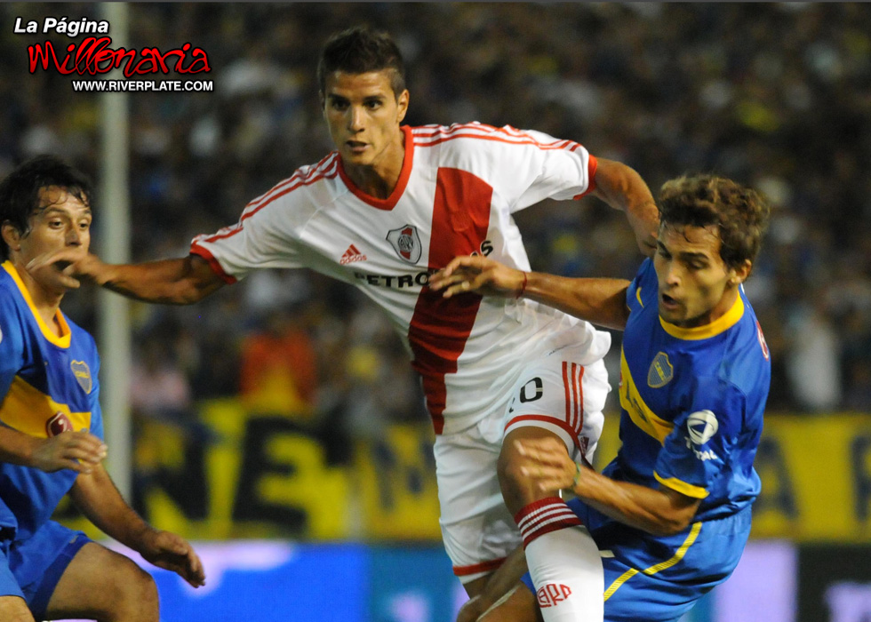 River Plate vs Boca Juniors (Hinchada y jugadores - Mar del Plata 2011 35