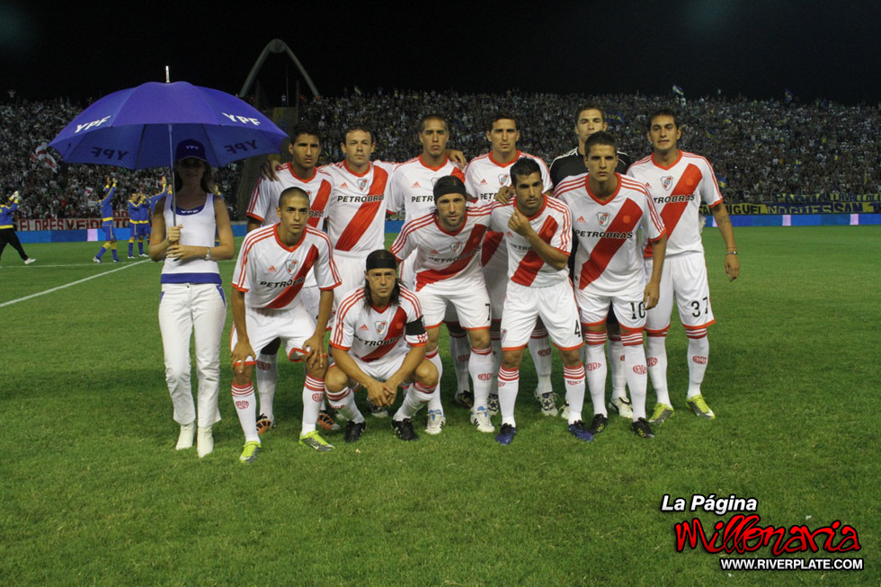 River Plate vs Boca Juniors (Hinchada y jugadores - Mar del Plata 2011 25
