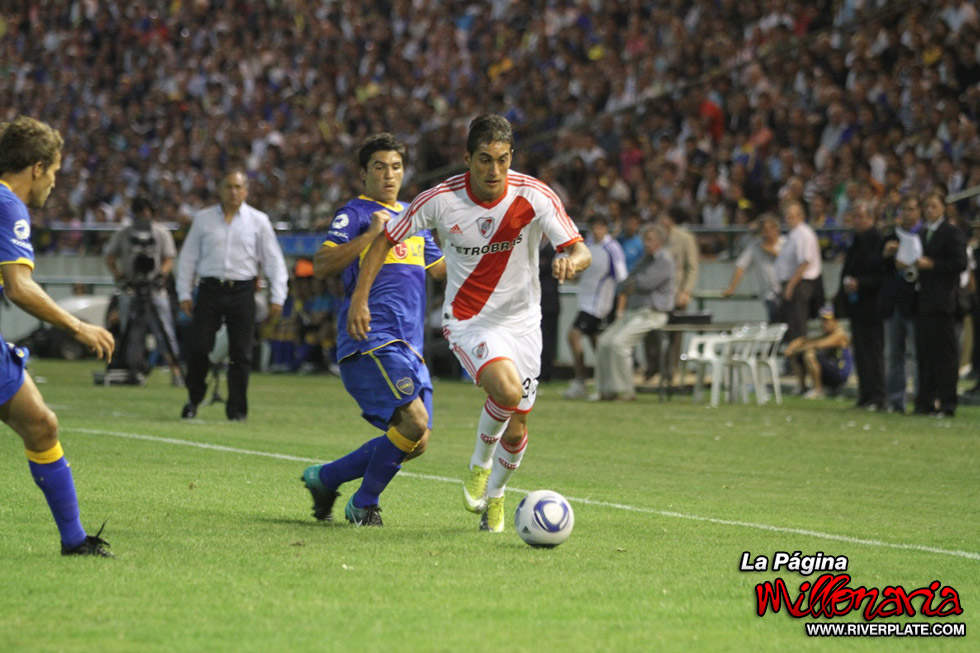 River Plate vs Boca Juniors (Hinchada y jugadores - Mar del Plata 2011 45