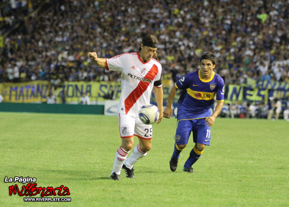 River Plate vs Boca Juniors (Hinchada y jugadores - Mar del Plata 2011 39