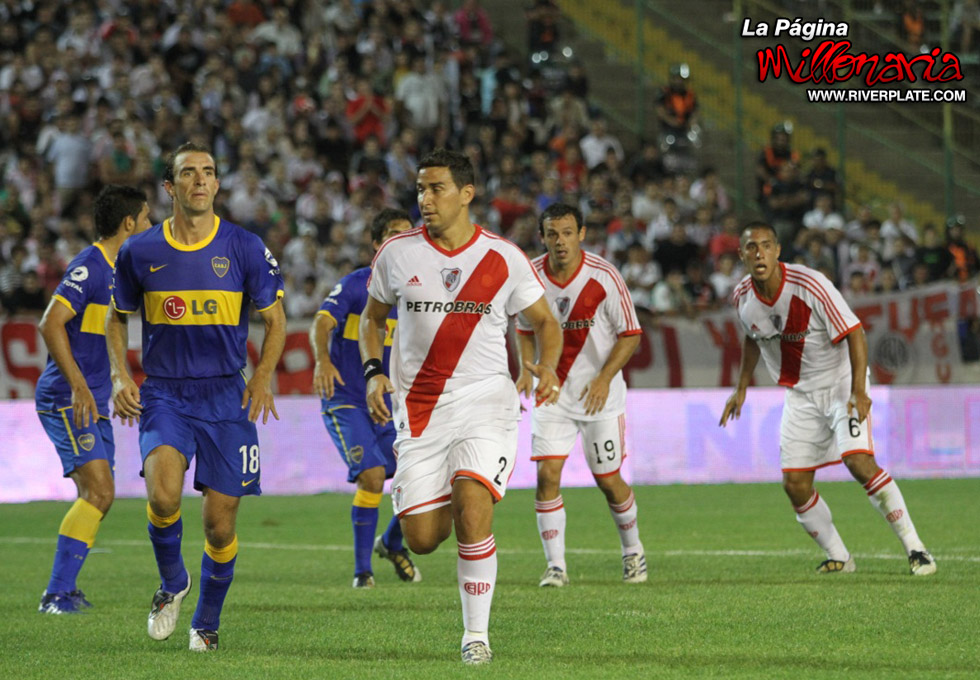 River Plate vs Boca Juniors (Hinchada y jugadores - Mar del Plata 2011 40