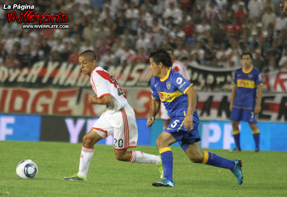 River Plate vs Boca Juniors (Hinchada y jugadores - Mar del Plata 2011 42
