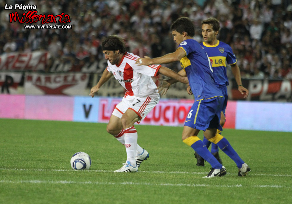 River Plate vs Boca Juniors (Hinchada y jugadores - Mar del Plata 2011 47