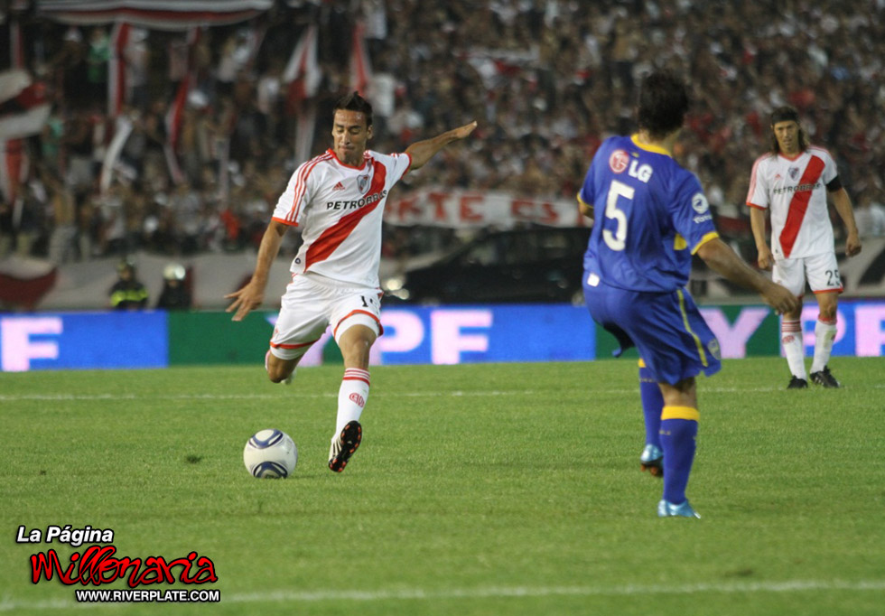 River Plate vs Boca Juniors (Hinchada y jugadores - Mar del Plata 2011 49