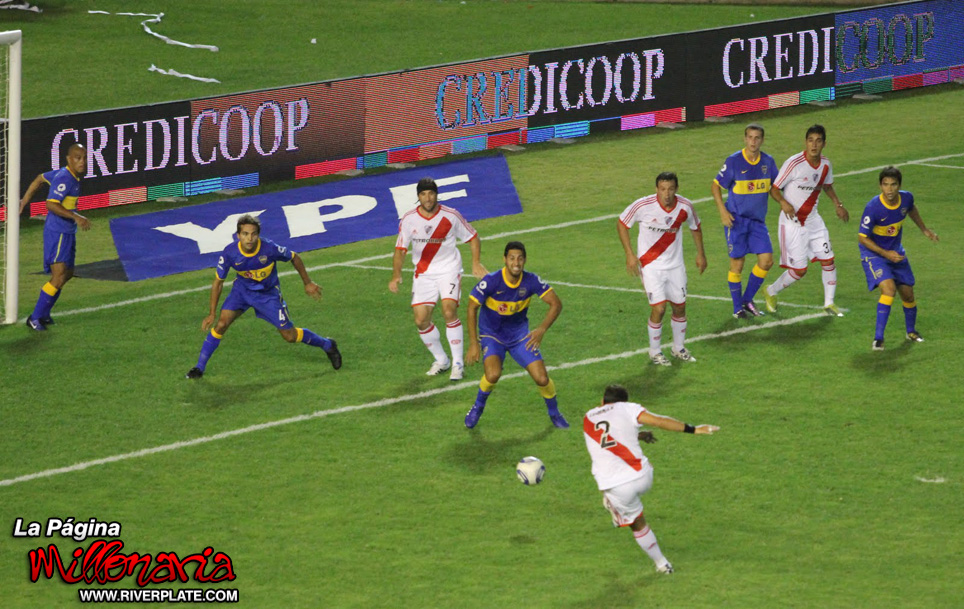 River Plate vs Boca Juniors (Hinchada y jugadores - Mar del Plata 2011 43