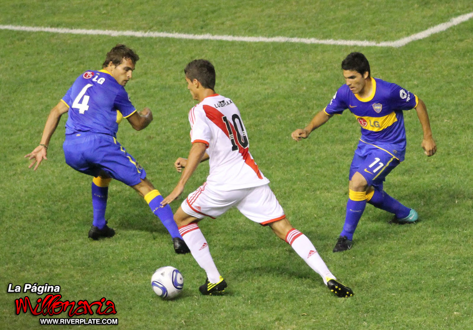 River Plate vs Boca Juniors (Hinchada y jugadores - Mar del Plata 2011 44