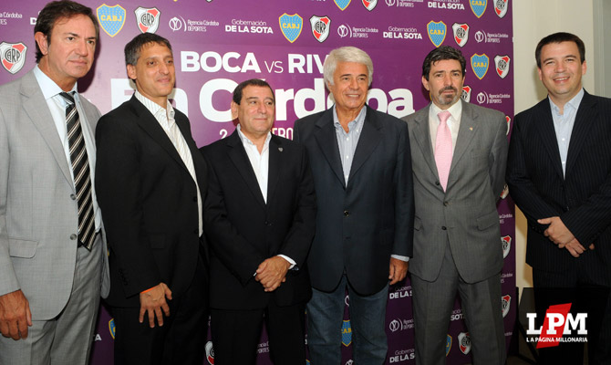 Presentación River vs Boca en Córdoba 2013 1