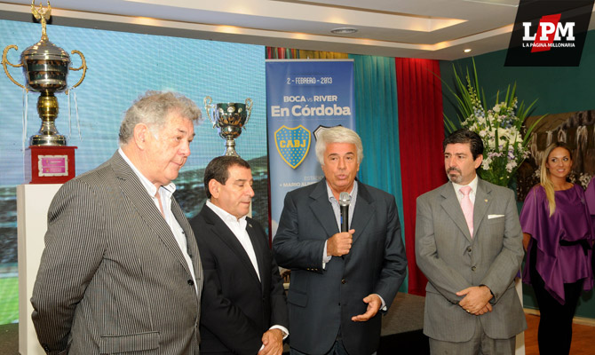 Presentación River vs Boca en Córdoba 2013 2