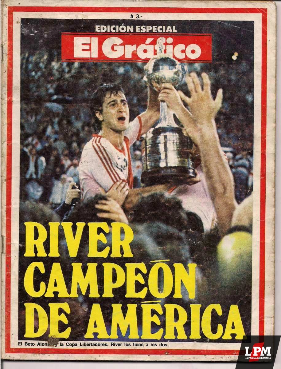 River campeón Copa Libertadores 1986 17